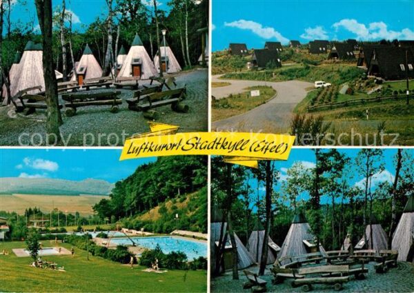 Stadtkyll Zelte Bungalows Freibad
