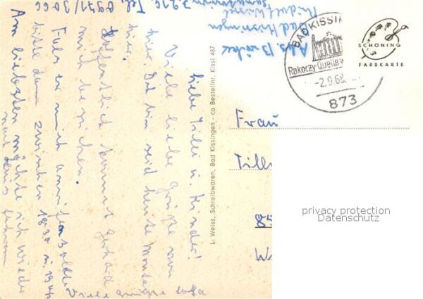 Bad Kissingen Rudolf Wissel Sanatorium Speisesaal Foy – Bild 2