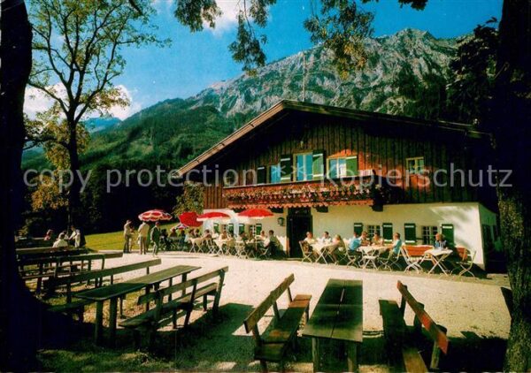 Bad Reichenhall Padingeralm mit Hochstaufen und Zwiesel