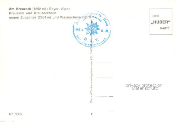 Kreuzeckhaus mit Kreuzeckalm und Zugspitze – Bild 2