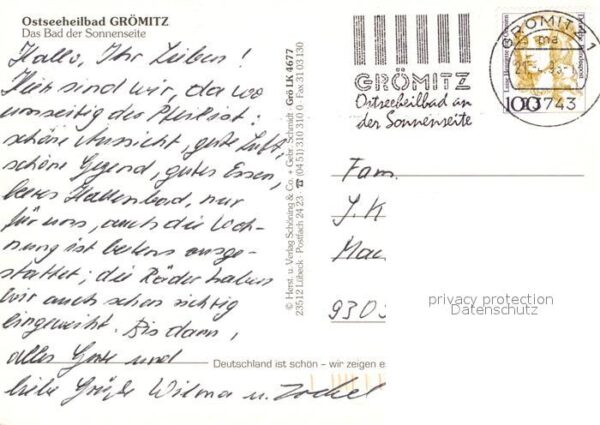 Groemitz Ostseebad Fliegeraufnahme – Bild 2
