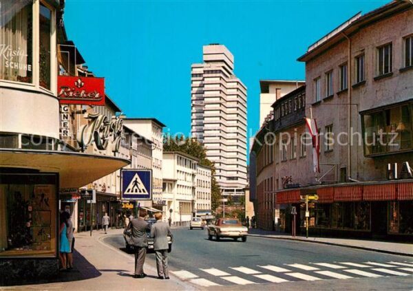 Kaiserslautern Stadtzentrum mit Rathaus