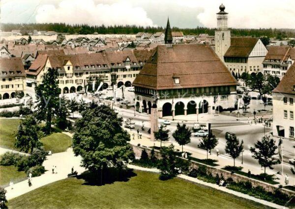 Freudenstadt Oberer Marktplatz Stadthaus Rathaus