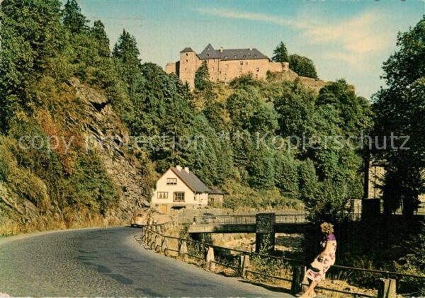 Monschau mit Burgau und Jugendherberge