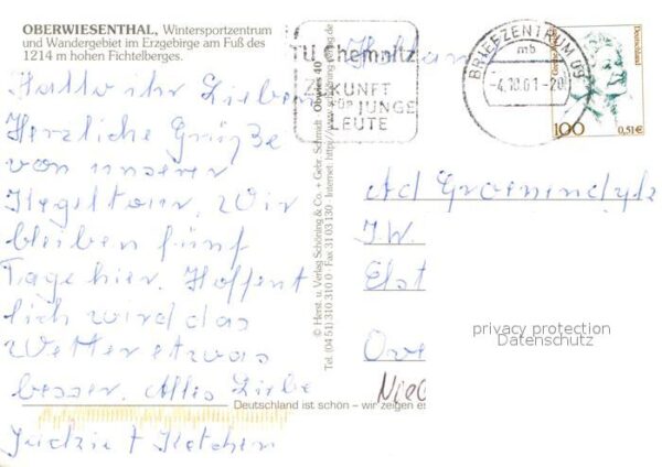 Oberwiesenthal Erzgebirge Panorama Postkutsche Fichtelberghaus Pa – Bild 2
