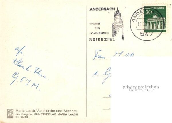 Maria Laach Glees Abteikirche und Seehotel – Bild 2