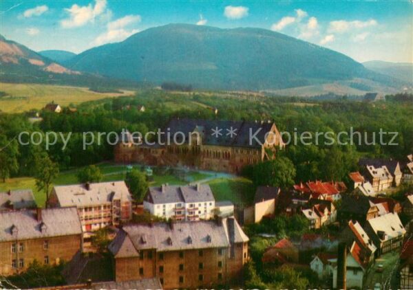 Goslar Blick von der Marktkirche auf die Kaise