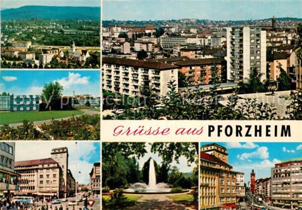 Pforzheim Orts und Teilansichten