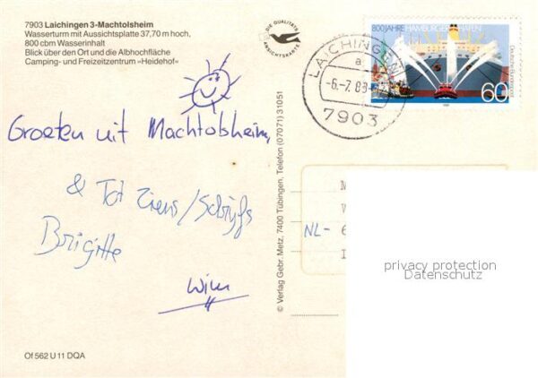 Machtolsheim Wasserturm Panorama Camping – Bild 2