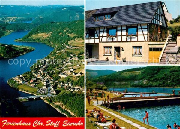 Einruhr Fliegeraufnahme Ferienhaus Chr Stoff
