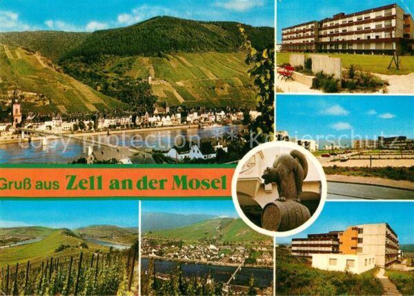 Zell Mosel Moselpartie Krankenhaus St Josef und Ma
