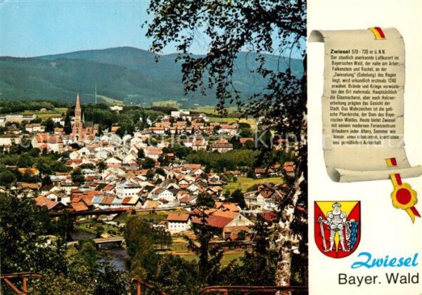 Zwiesel Niederbayern Panorama