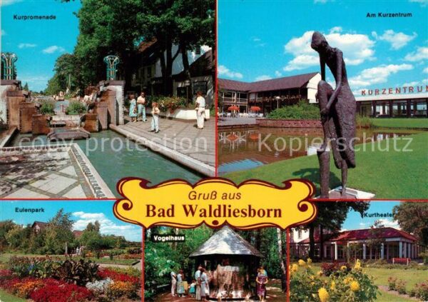 Bad Waldliesborn Kurpromenade Eulenpark Vogelhaus Kurzen
