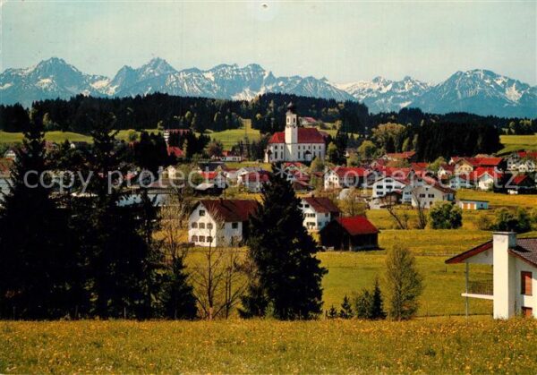 Lechbruck See mit Tiroler und Allgäuer Hochgebirge