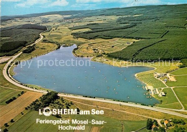 Losheim See Feriengebiet Mosel Saar Hochwald Fliege