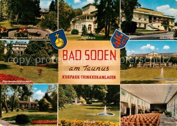 Bad Soden Taunus Wilhelmsbrunnen Kurhaus Badehaus Inhala