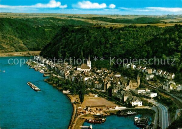 St Goar Fliegeraufnahme