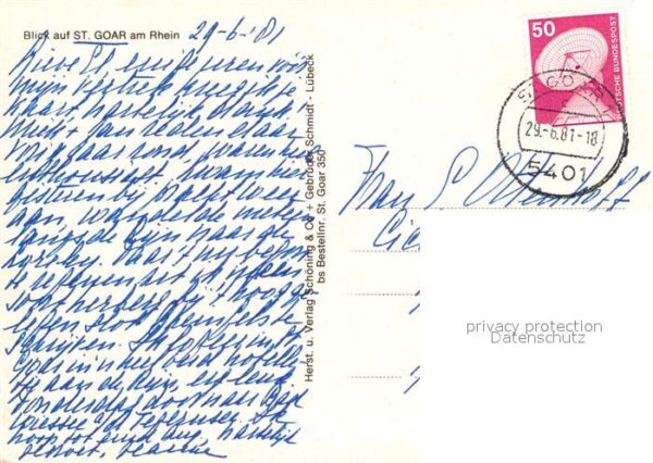 St Goar Fliegeraufnahme – Bild 2