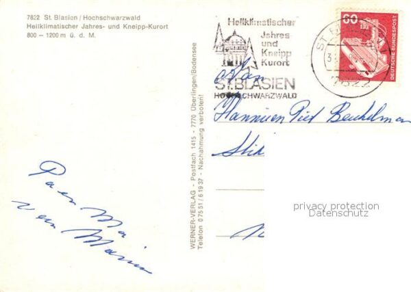 St Blasien Fliegeraufnahme – Bild 2
