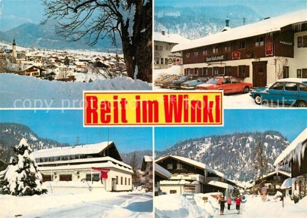 Reit Winkl Panorama Zum Kuhstall Dorfmotive