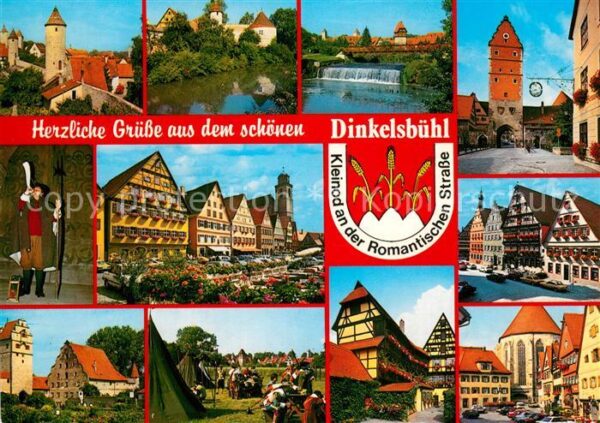 Dinkelsbuehl 1000jährige Stadt Motive