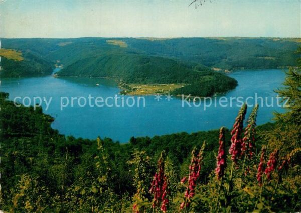 Rurtalsperre Schwammenauel Blick von der Hirschley