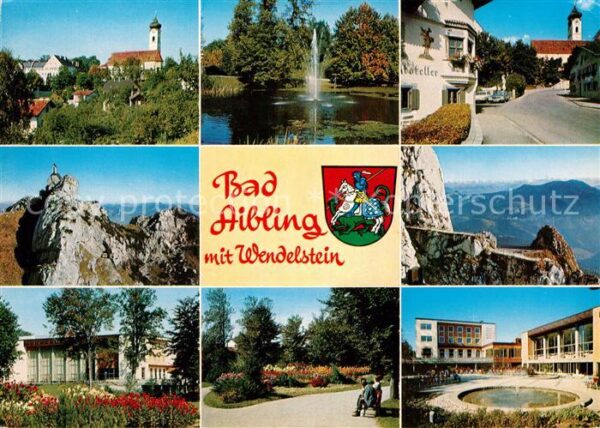 Bad Aibling Teilansichten Wendelstein Kurhaus Kurpa
