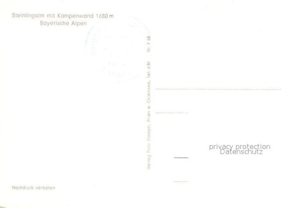 Kampenwand Chiemgau Steinlingalm – Bild 2