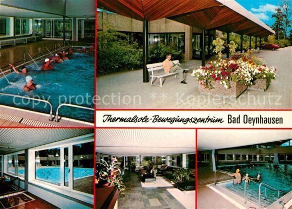 Bad Oeynhausen Thermal Bewegungszentrum Hallenbad Foye