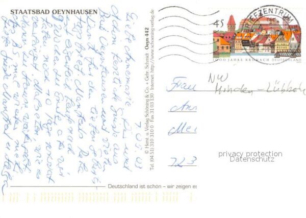 Bad Oeynhausen Theater im Park Schweinebrunnen Kurhaus – Bild 2