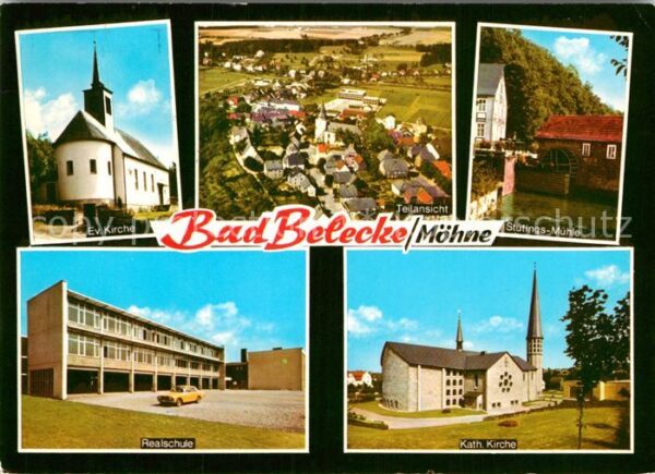 Bad Belecke Ev Kirche Fliegeraufnahme Stütings Mühl