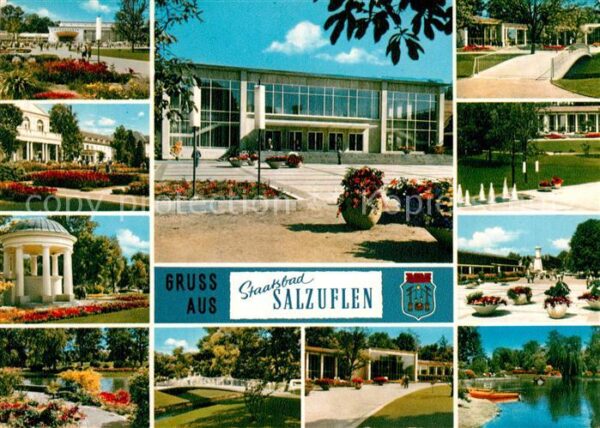 Bad Salzuflen Staatsbad Kurhaus Pavillon Kurpark Weih