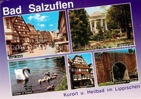 Bad Salzuflen Lange Strasse Leopoldssprudel Schwanent