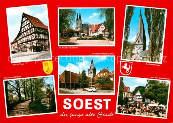 Soest Arnsberg Haus zur Rose Theodor Heuss Park Am Sch