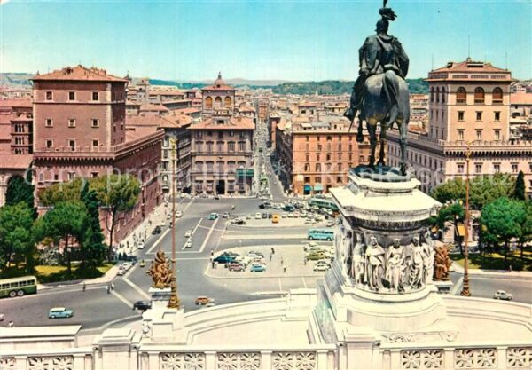 Roma Rom Piazza Venezia e Corso Umberto