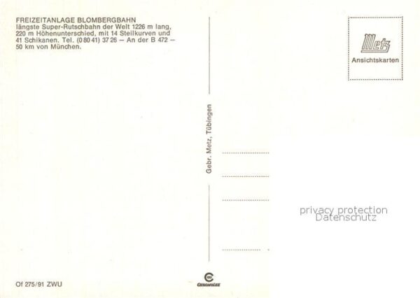 Bad Toelz Blomberg Sommerrodelbahn Sessellift – Bild 2