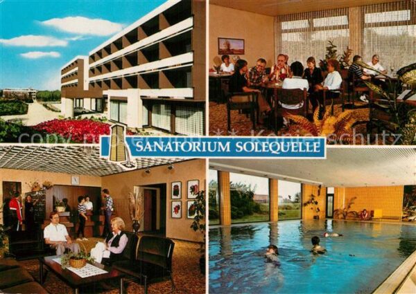 Bad Westernkotten Sanatorim Solequelle Hallenbad