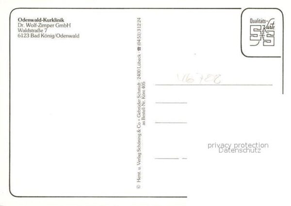 Bad Koenig Odenwald Odenwald Kurklinik Dr. Wolf Zimper GmbH – Bild 2