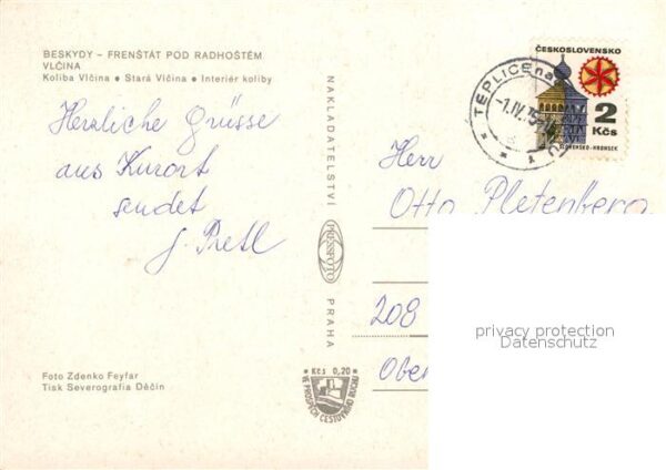 Vlcina Tschechien Interhotel – Bild 2