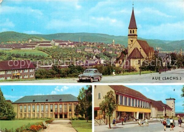 Aue Sachsen Kulturhaus Ernst Th?lmann Kaufhaus Ober