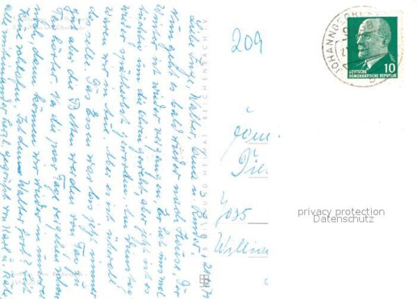 Aue Sachsen Kulturhaus Ernst Th?lmann Kaufhaus Ober – Bild 2
