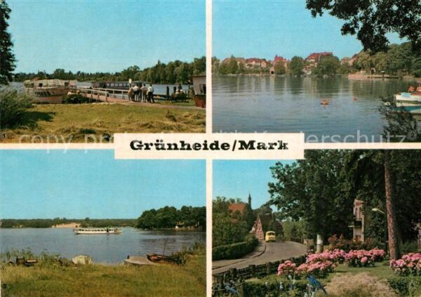 Gruenheide Mark Altbuchhaus Anlegestelle Peetzsee Werls