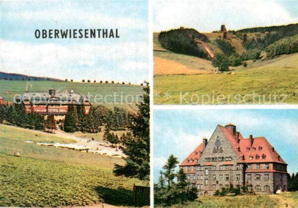 Oberwiesenthal Erzgebirge Schanzen H?hensanatoriu Sachsenbaude Fe