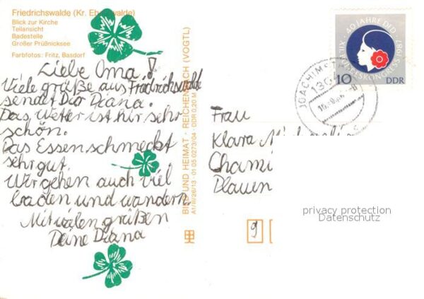Friedrichswalde Eberswalde Kirche Badestelle Gro?er Pr??nicksee – Bild 2