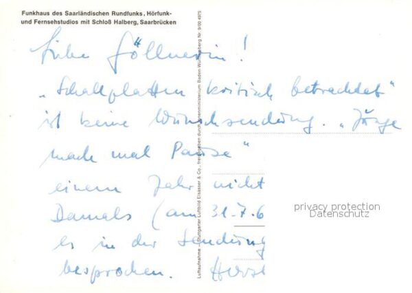 Saarbruecken Fliegeraufnahme Funkhaus des Saarl?ndis – Bild 2