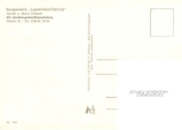 Berchtesgaden Bergpension Lippenlehen Springl – Bild 2