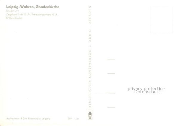 Wahren Leipzig Gnadenkirche – Bild 2