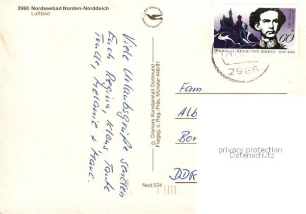 Norden Ostfriesland Fliegeraufnahme Hafen – Bild 2