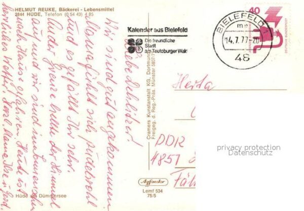 Hude Oldenburg Fliegeraufnahme Hafen Helmut Reuke B?ck – Bild 2