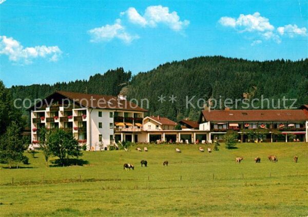 Fuessen Allgaeu Kneipp-Sanatorium M?st Hopfrn am See